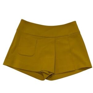 MARYLING Mustard Yellow Shorts Size 38 (FLAWED)